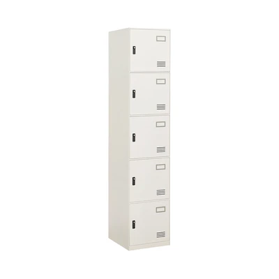 Gambar Informa Carter V2 Loker Numeric Lock 5 Pintu Metal - Putih