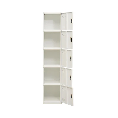 Gambar Informa Carter V2 Loker Numeric Lock 5 Pintu Metal - Putih