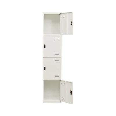 Gambar Informa Carter V2 Loker Numeric Lock 4 Pintu Metal - Putih