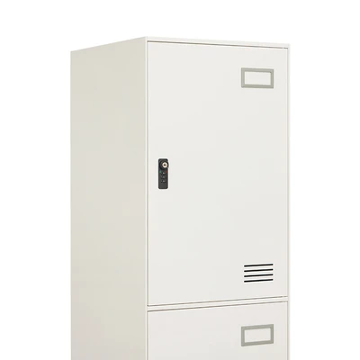 Gambar Informa Carter V2 Loker Numeric Lock 3 Pintu Metal - Putih