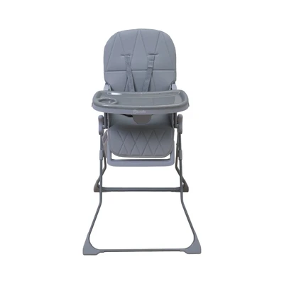 Gambar Kindla Baby High Chair Slim Foldable - Abu-abu