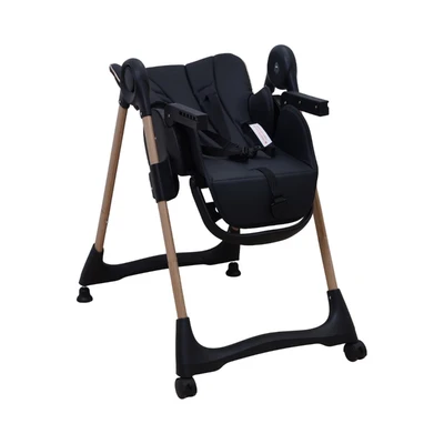 Gambar Kindla Baby High Chair Luxury Adjustable - Hitam