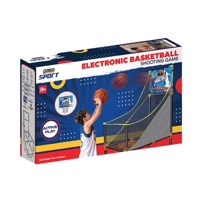 Gambar Paso Set Electronic Basketball Shooting Game - Mix