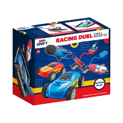 Gambar Paso Set Racing Duel Cars & Rocket Kit - Mix