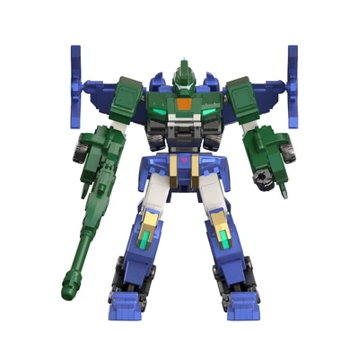 Gambar Alpha Group Quantum Heroes Dinoster Action Robot Stego Blast Wing 12.7 Cm - Mix