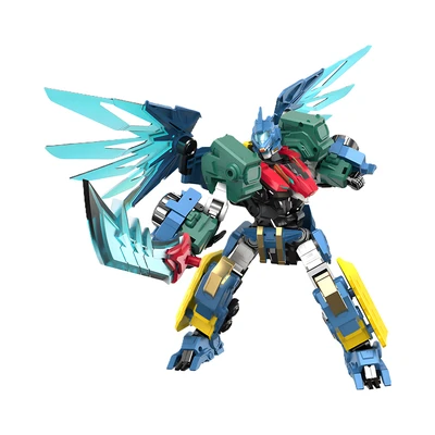Gambar Alpha Group Quantum Heroes Dinoster Transform Robot Metatron 12.7 Cm - Mix