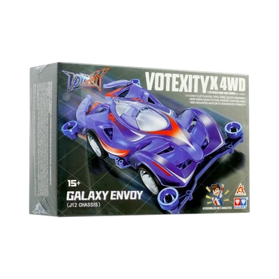 Gambar Alpha Group 1:32 Auldey Votexity X 4wd Galaxy Envoy Quick Assembly 626001 - Biru