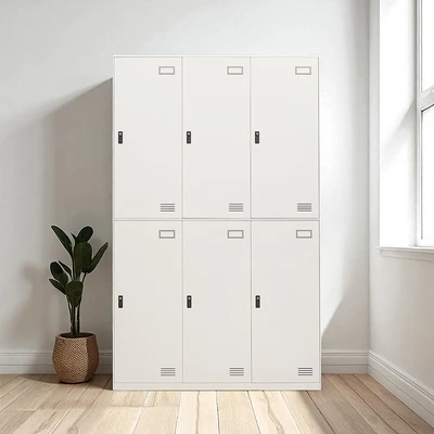 Gambar Informa Carter Loker Multi 6 Pintu - Putih