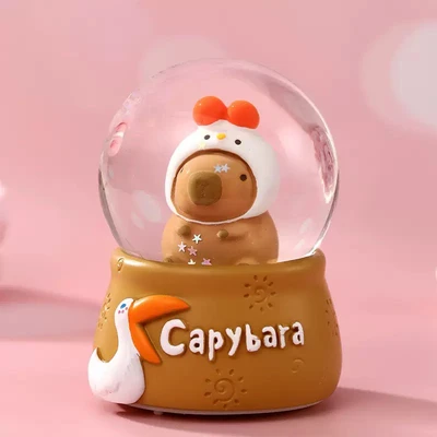 Gambar Kiddy Fun Snow Globe Capybara Random