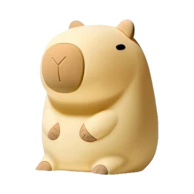 Gambar Kiddy Fun Lampu Tidur Led Capybara - Cokelat