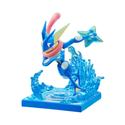 Gambar Blokees Pokemon Classic Edition Action Figure Prologue Of Adventure Greninja - Biru