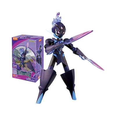 Gambar Blokees Pokemon Classic Edition Action Figure Prologue Of Adventure Ceruledge - Ungu