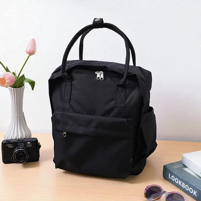 Gambar Ataru Tas Ransel Medium Nylon - Hitam