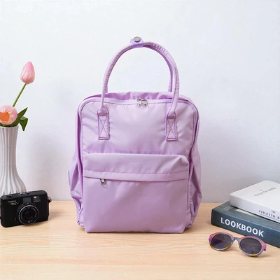 Gambar Ataru Tas Ransel Medium Nylon - Ungu Lilac