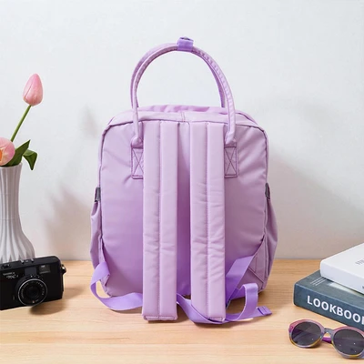 Gambar Ataru Tas Ransel Medium Nylon - Ungu Lilac