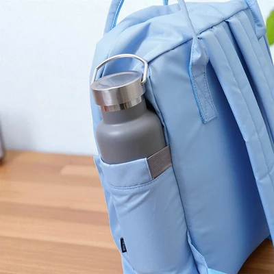 Gambar Ataru Tas Ransel Medium Nylon - Biru Muda