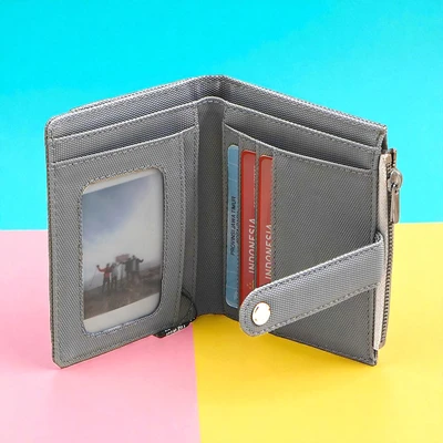 Gambar Ataru Dompet Bimo - Abu-abu Muda