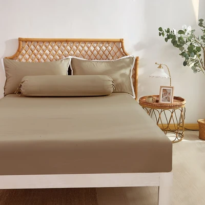 Gambar Informa 180x200 cm Set 5 Pcs Seprai King Bamboo - Cokelat Sandy