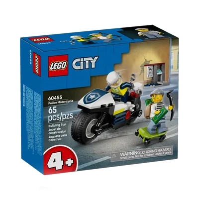 Gambar LEGO City Police Motorcycle Chase Set 65 Pcs 60455 - Mix
