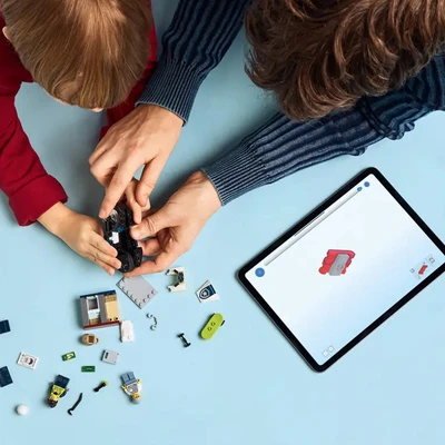 Gambar LEGO City Police Motorcycle Chase Set 65 Pcs 60455 - Mix