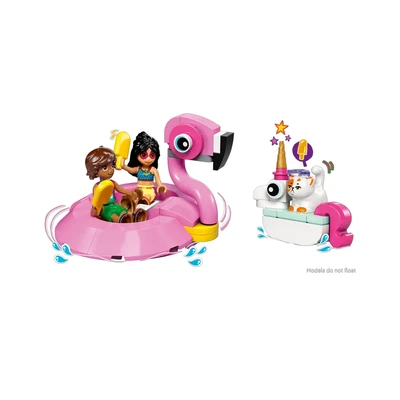 Gambar LEGO Friends Unicorn & Flamingo Pool Party Set 99 Pcs 42658 - Mix