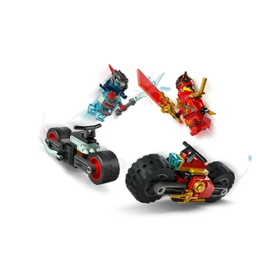 Gambar LEGO Ninjago Kais Motorcycle Speed Race Set 79 Pcs 71838 - Merah/biru