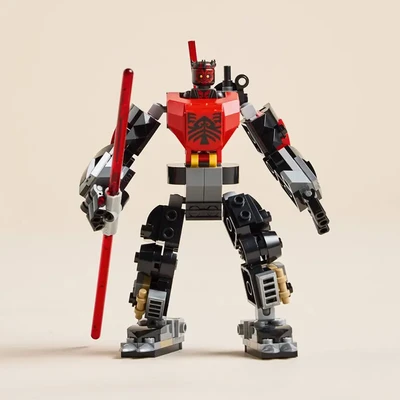 Gambar LEGO Star Wars Darth Maul Mech Set 143 Pcs 75411 - Hitam/merah