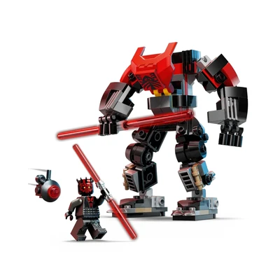 Gambar LEGO Star Wars Darth Maul Mech Set 143 Pcs 75411 - Hitam/merah