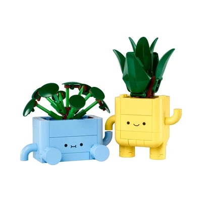 Gambar LEGO Icons Botanicals Happy Plants Set 217 Pcs 10349 - Mix