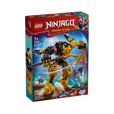 Gambar LEGO Ninjago Arins Spinjitzu Battle Mech Set 213 Pcs 71839 - Kuning/hitam