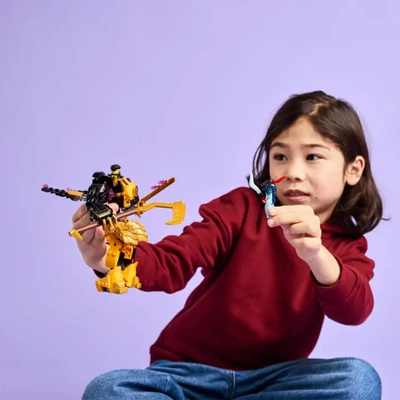 Gambar LEGO Ninjago Arins Spinjitzu Battle Mech Set 213 Pcs 71839 - Kuning/hitam