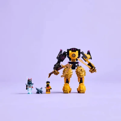 Gambar LEGO Ninjago Arins Spinjitzu Battle Mech Set 213 Pcs 71839 - Kuning/hitam