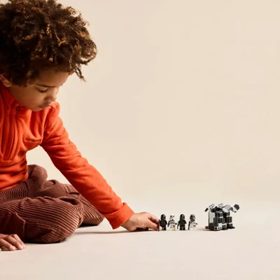 Gambar LEGO Star Wars Death Trooper & Night Trooper Battle Pack Set 119 Pcs 75412 - Hitam