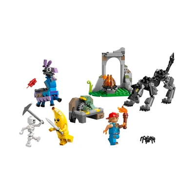Gambar LEGO Fortnite Peely & Sparkplugs Camp Set 250 Pcs 77075 - Mix