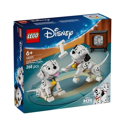 Gambar LEGO Disney Lucky & Penny 101 Dalmatians Puppies Set 268 Pcs 43271 - Mix