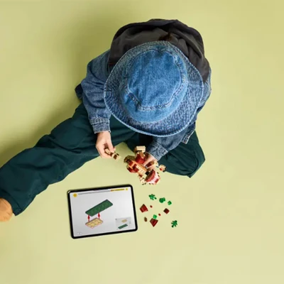 Gambar LEGO Jurassic World Baby Dinosaur Dolores Aquilops 76970 - Cokelat