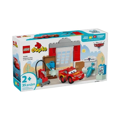 Gambar LEGO Duplo Mcqueens Visit To Docs Garage Set 35 Pcs 10456 - Mix