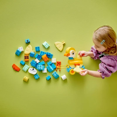 Gambar LEGO Duplo 3 In 1 Animals On Wheels Set 58 Pcs 10448 - Mix