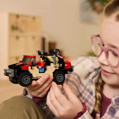 Gambar LEGO Jurassic World Raptor Off-road Escape Set 285 Pcs 76972 - Mix