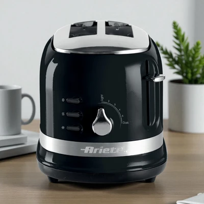 Gambar Ariete Moderna Toaster 2 Slice - Hitam