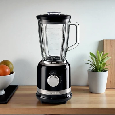 Gambar Ariete Moderna Blender Kaca 1.5 Liter 1000 watt - Hitam