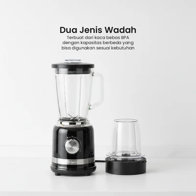 Gambar Ariete Moderna Blender Kaca 1.5 Liter 1000 watt - Hitam