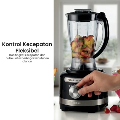 Gambar Ariete Moderna Food Processor 1782 3 Liter - Hitam