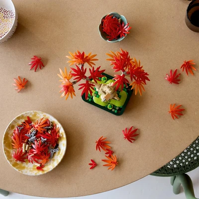 Gambar LEGO Icons Botanicals Japanese Maple Tree Set 474 Pcs 10348 - Mix