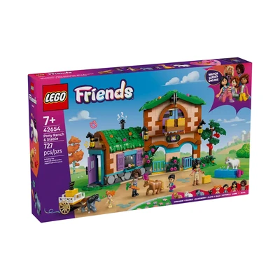 LEGO Friends Pony Ranch Stable Set 727 Pcs 42654 Mix