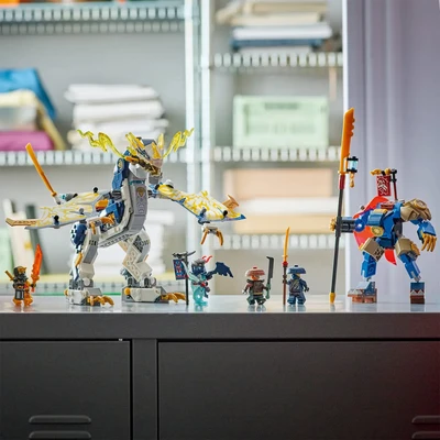 Gambar LEGO Ninjago Rogues Mech Dragon Set 584 Pcs 71843 - Mix