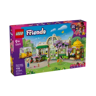 Gambar LEGO Friends Plant Cafe & Flower Shop Set 1138 Pcs 42671 - Mix