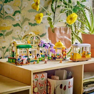 Gambar LEGO Friends Plant Cafe & Flower Shop Set 1138 Pcs 42671 - Mix