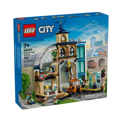 Gambar LEGO City Central Train Station Set 752 Pcs 60469 - Mix