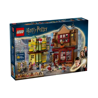 Gambar LEGO Harry Potter Quality Quidditch Supplies & Ice Cream Parlour Set 795 Pcs 76452 - Mix